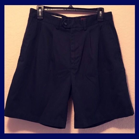 NWOT. John W. Nordstrom dark navy blue shorts - Picture 1 of 8